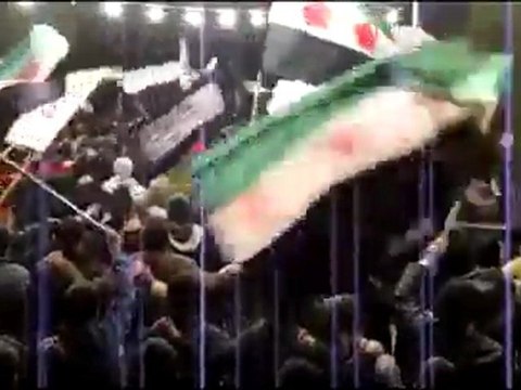 فري برس حمص مسائية الانشاءات ثورة عز وحرية 30 11 2011