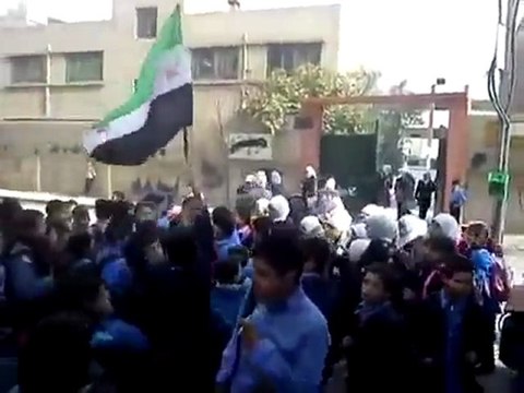 فري برس ريف دمشق دوما طلابية 30 11 2011