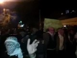 فري برس    ريف دمشق يبرود   مسائيات الثوار اضراب عام لأجل الشهداء   1 12 2011 ج2