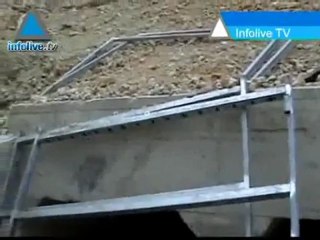 Security Fence full of holes