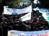 فري برس   حمص الإنشاءات جمعة المنطقة العازلة مطلبنا ثورة سورية 2 12 2011