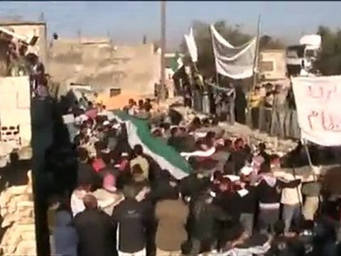 فري برس الحفة بابناوالجنكيل جمعة المنطقة العازلة مطلبنا 2 12 2011 ج2