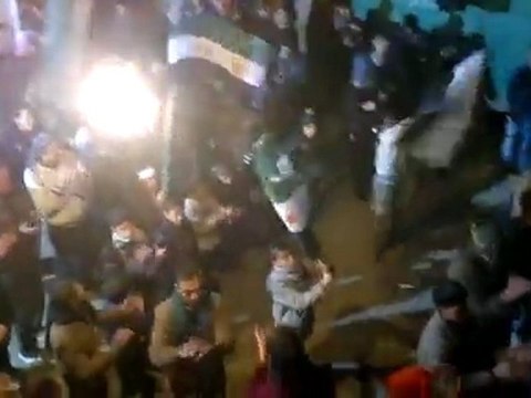 فري برس ريف حلب مدينة مارع الاحد 12 04 2011 ج1