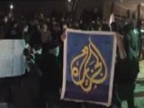 فري برس   ريف دمشق داريا مظاهرة مسائية تنادي بإسقاط النظام 6 12 2011