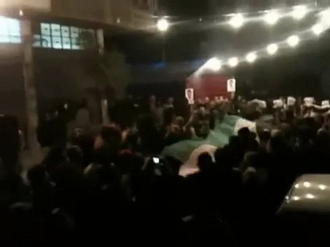 فري برس عزاء الشهيد مهدي العسلي دمشق جوبر 6 12 2011 ج1
