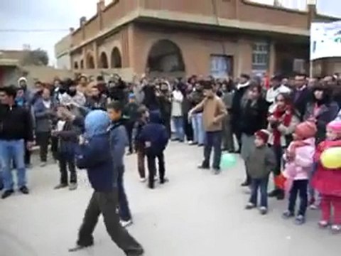 فري برس الحسكة الدرباسية إضراب الكرامة 9 12 2011