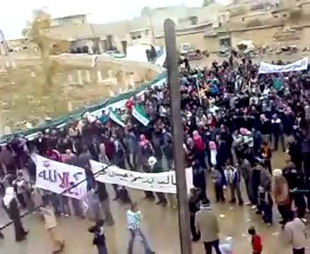 فري برس حلب بيانون جمعة اضراب الكرامة ج2