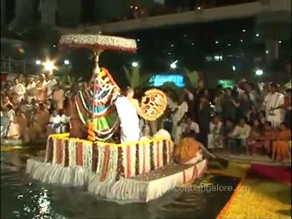 Sri Nityananda Trayodashi Teppotsava 2011 celebrations at ISKCON Bangalore