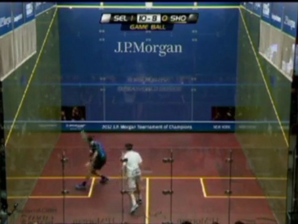 Squash - Selby im Halbfinale