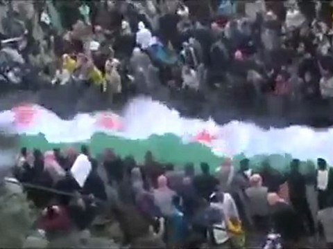 فري برس حماة حي الاربعين مظاهرة حاشدة جمعة اضراب الكرامة 9 12 2011