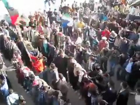 فري برس حماه حلفايا مظاهرة اضراب الكرامة 11 12 2011