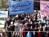 فري برس   حمص القصير   مظاهرات يوم الإضراب العام 11 12 2011
