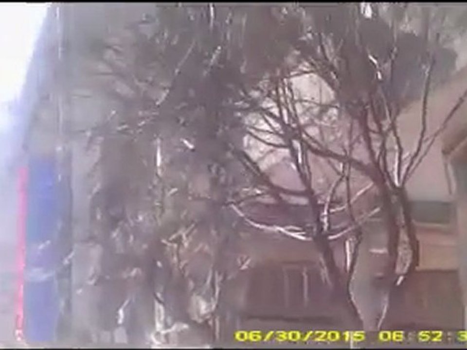 فري برس   حمص طريق حماه السوق اضراب الكرامة 11 12 2011