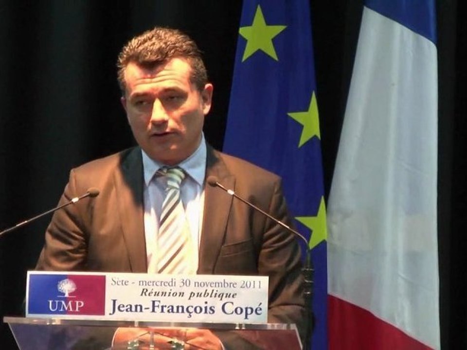 Réunion publique de Jean-François Copé du 30 novembre 2011 à Sète