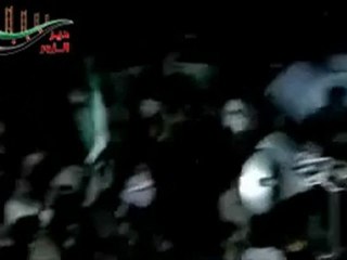 فري برس   دير الزور قرية الشحيل المظاهرات المسائية لأبطال الشحيل 12 12 2011