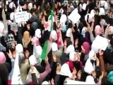 فري برس   حمص الانشاءات أحرار وحرائر وطلاب وطالبات الجامعات الدعاء 12 12 2011