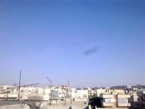 فري برس حماة اصوات اطلاق النار في حي طريق حلب 16 12 2011