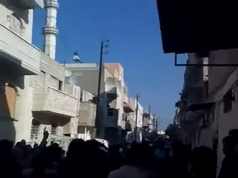 فري برس   حماة حي العليليات مظاهرة اشاوس الحي 17 12 2011