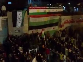 فري برس   عامودا احد التصعيد سكابا رائعة بحشود اروع18 12 2011