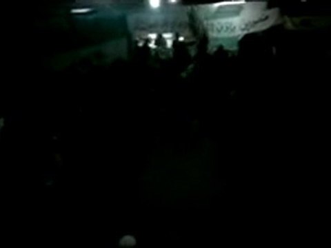 فري برس إدلب حزانو مظاهرة مسائية للثوار 21 12 2011 ج1