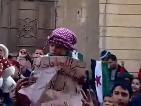 فري برس حمص حي الرفاعي جمعة بروتوكول الموت اطفال الحرية رائعة جدا جدا 23 12 2011