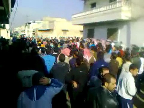 فري برس حماة المحتلة مظاهرة جنوب الملعب جمعة بروتوكول الموت 23 12 2011