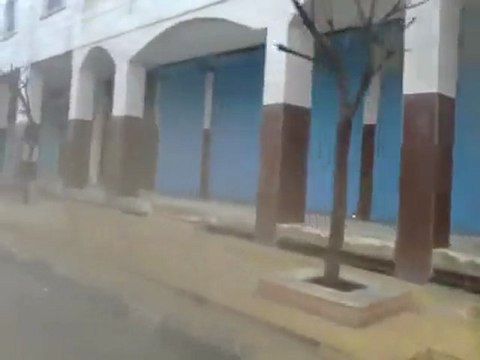 فري برس إدلب بنش اضراب الكرامة لليوم الرابع عشر 24 12 2011