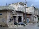 فري برس   حمص تلبيسة هام جدا آثار الدمار والقصف على احد المنازل 25 12 2011
