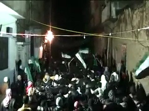 فري برس حمص مسائية باب الدريب 25 12 2011