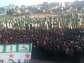 فري برس   ادلب خان شيخون الى متى يا عرب كل يوم شهيد26 12 2011