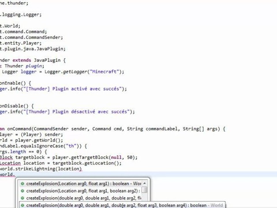Tuto Créer un Plugin Bukkit