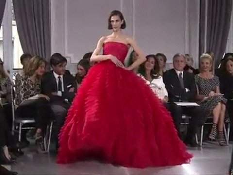 Le défilé Dior, Haute couture printemps/été 2012