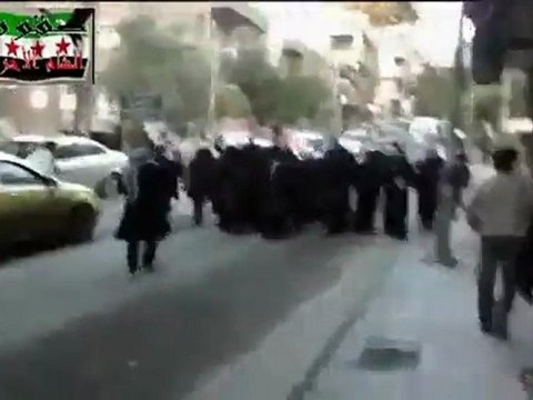 فري برس ريف دمشق حرائر التل نصرةً لبابا عمرو 26 12 2011 ج1