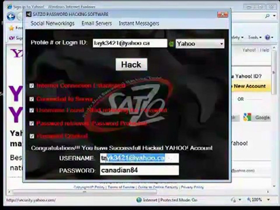 Free Yahoo Password Hacking Software 2012 [100% Working] (Exclusive) Highly Rated