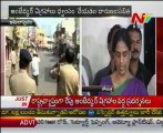 Ambedkar statues defiled at Amalapuram, HM Talking to Media
