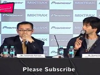 Shahid Kapoor @ Launch Of "Pioneer Mixtrax"
