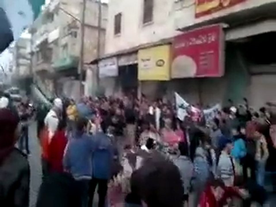 فري برس   ادلب   معرة مصرين 29 12 2011