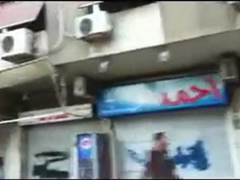 فري برس اضراب عام بالعاصمة دمشق حي برزة عاساس تجي اللجنة 29 12 2011