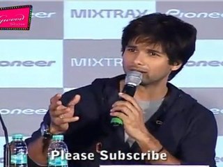 Handsome Shahid Kapoor Speaks About Remix Music @ Launch Of "Pioneer Mixtrax"