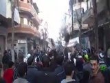 فري برس   حمص باب السباع مظاهرة يابشار باي باي بدنا نشوفك في بيلاهاي 29 12 2011