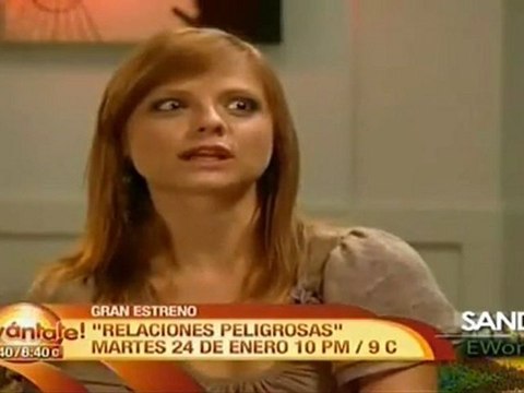 Ana Layevska habla de Relaciones Peligrosas