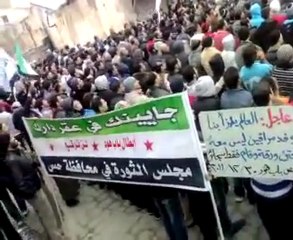 فري برس   حمص   باب هود رفع الراية   برج بشري 30 12 2011