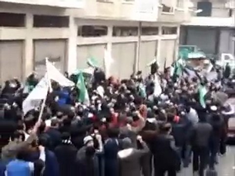 فري برس حمص حي الملعب حاشدة جدا جمعة الزحف الى ساحات الحرية 30 12 2011