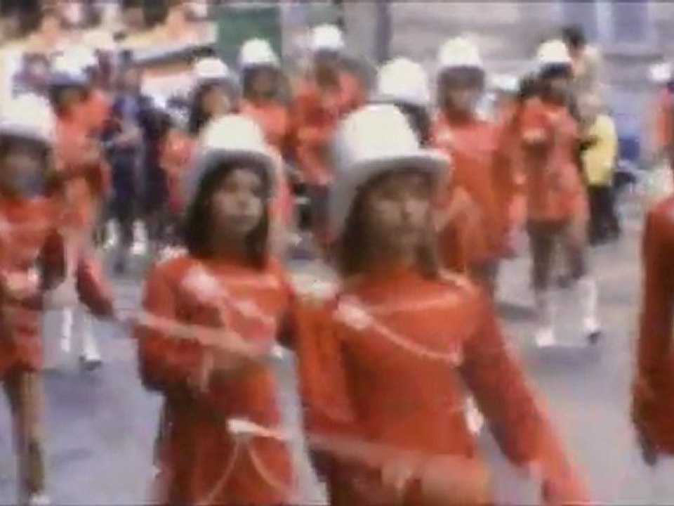Défilé des majorettes