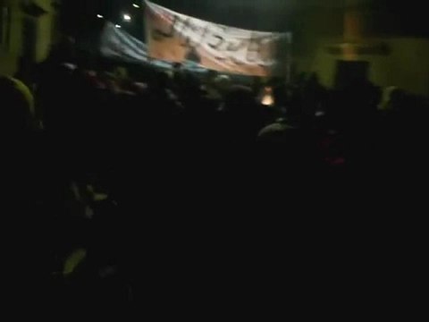 فري برس مظاهرة مسائية حماه حي كازو جمعة زحف الى ساحات الحرية 30 12 2011
