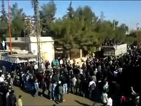 فري برس حلب كوباني جمعة الزحف إلى ساحات الحرية 30 12 2011 ج2