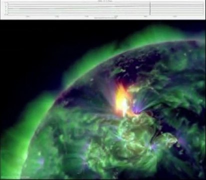 Gran tormenta solar lanza a la Tierra una ola de partículas radioactivas