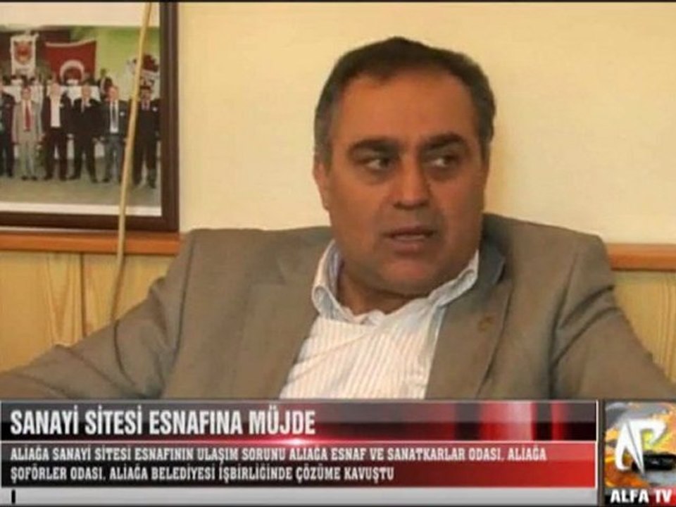 Aliağa Sanayi Sitesi Esnafına Müjde