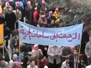 فري برس   حماة الحميدية جمعة الزحف لساحات الحرية 30 12 2011