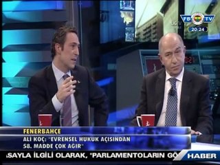 Ali Koç'un Tarihe Not Açıklamaları 24 Ocak 2012
